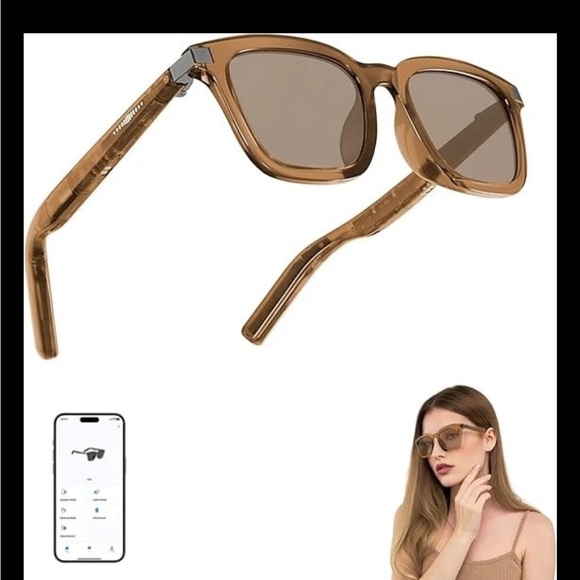 Smart AI Bluetooth Glasses for Women/Men with 144 Language Instant Translation &
